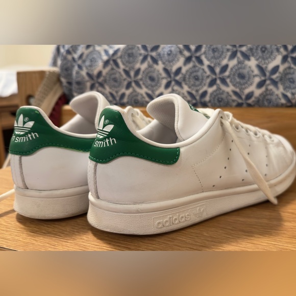 Adidas Stan Smith White and Green - Picture 1 of 8